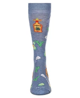 MeMoi Men's Tequila Lime Crew Socks