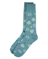 MeMoi Men's Tennis Rayon Crew Socks