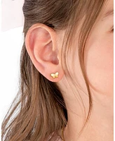 Tiny Blessings Children's 14K Gold Little Butterfly Studs Girls' Screw Back Earrings