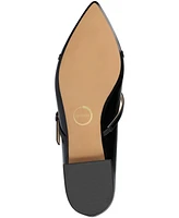 Journee Collection Women's Camby Crisscross Strap Pointed Toe Dress Flats