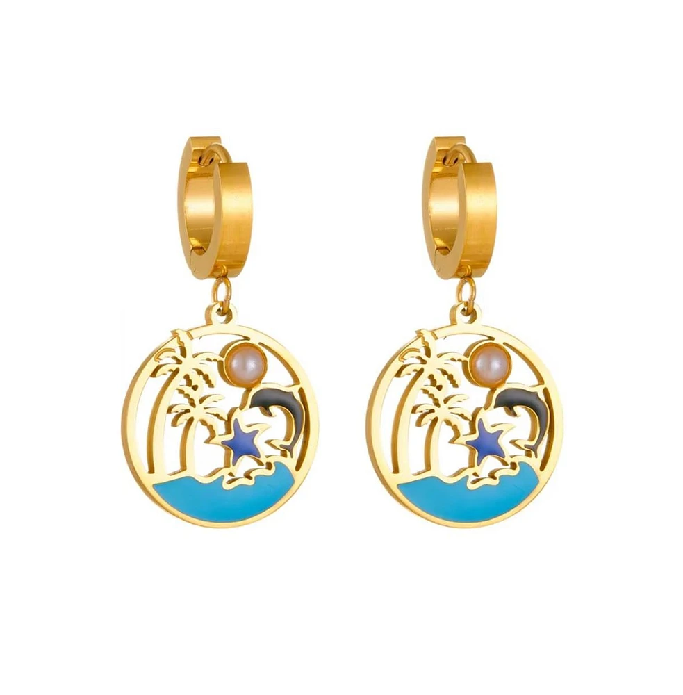 Coastal Magic Turquoise Earrings