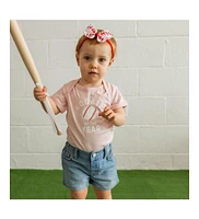 Sweet Wink Baby Girls Rookie of the Year Short Sleeve Bodysuit