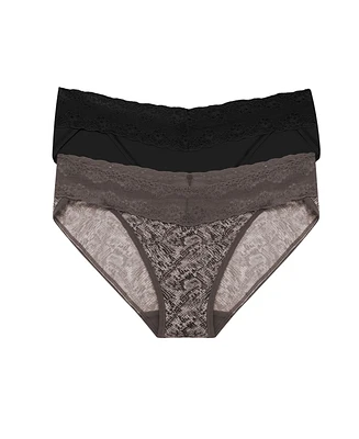 Natori Women's Bliss Perfection One V-Kini -Pack