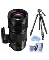 Panasonic Lumix S Pro 70-200mm f/2.8 O.i.s. Lens for L Mount, Bundle with Vanguard Alta Pro 264AT Tripod and Tbh-100 Head, Cleaning Kit, Cleaning Clot