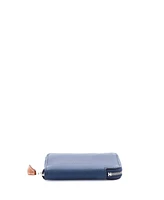 Pre-Owned Hermes Compact Azap Zip Around Wallet Silk'in Epsom