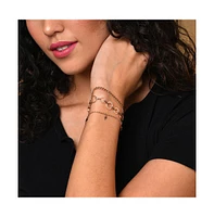 Sohi Women's Charm Multi-Layer Bracelet