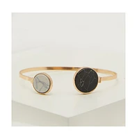 Sohi Women's Gold Plated Designer Stone Bracelet