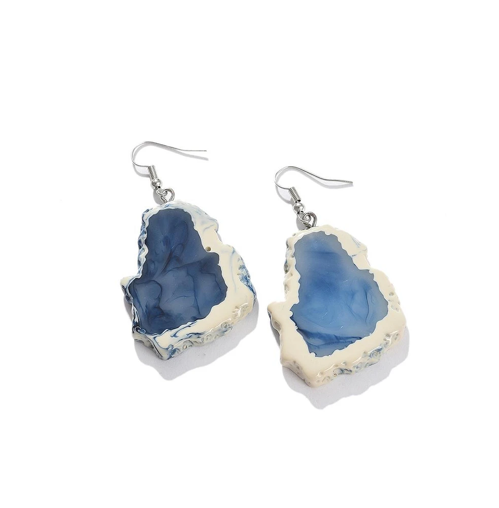 Sohi Women's Abstract Drop Earrings