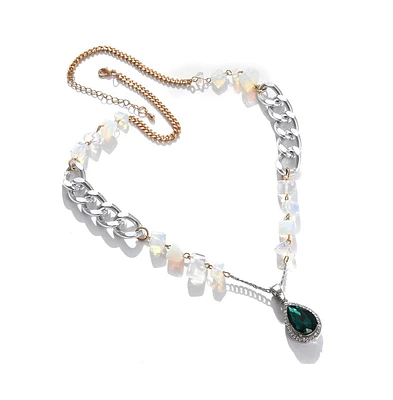 Sohi Women's Abstract Statement Necklace
