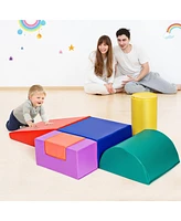 Indoor Baby Toddler 6-Piece Climb Crawl Play Set – Safe, Fun, and Engaging
