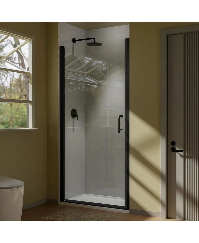 Zachvo Sliding Frameless Shower Door