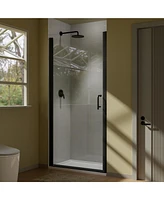 Zachvo Sliding Frameless Shower Door