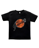 Soft As A Grape Toddler 2-Pack Black/Gray San Francisco Giants Cooperstown Collection T-Shirt Set