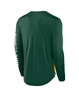 Fanatics Men's Green/Gold Portland Timbers Striker Long Sleeve T-Shirt