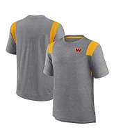 Nike Men's Charcoal Washington Commanders Sideline Tonal Logo Performance Player T-Shirt