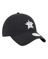 New Era Women's Black Houston Astros Glitz 9TWENTY Adjustable Hat