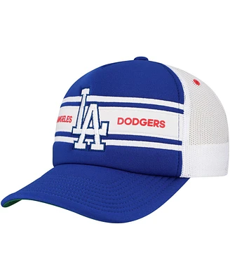 Mitchell & Ness Men's Royal Los Angeles Dodgers Sideline Trucker Adjustable Hat