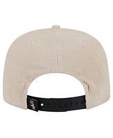 New Era Men's Khaki Chicago White Sox Summer Essential Golfer Snapback Hat