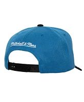 Mitchell & Ness Men's Blue/Black Colorado Avalanche Underarch Two-Tone Pro Crown Snapback Hat