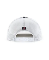 '47 Brand Men's Black/White Arizona Diamondbacks Scratch Adjustable Trucker Hat