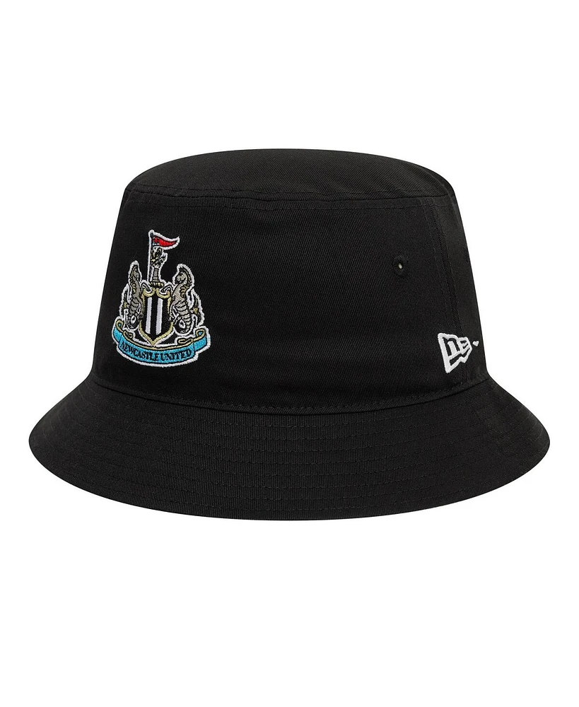 New Era Men's Black Newcastle United Core Bucket Hat