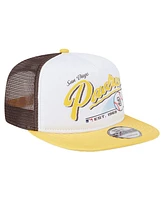 New Era Big Boys and Girls White San Diego Padres Retro 9FIFTY Snapback Hat
