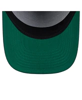New Era Men's Charcoal Minnesota Timberwolves Throwback Washed Pre-Curved 9FIFTY Snapback Hat