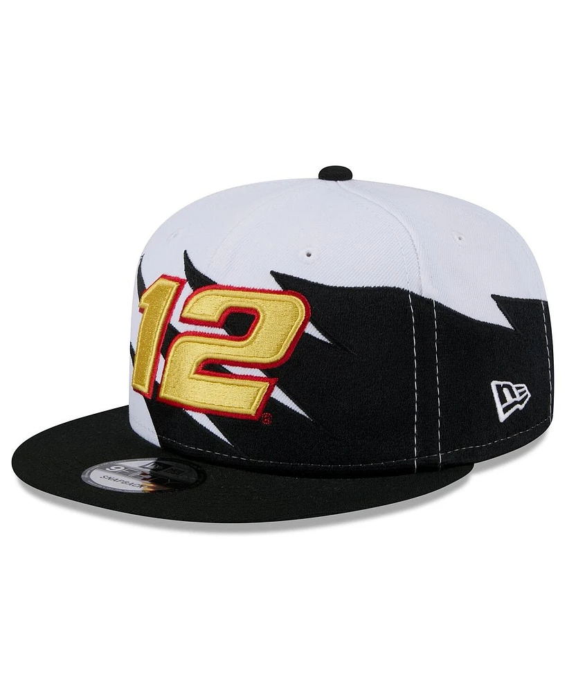 New Era Men's Black Ryan Blaney Jagged 9FIFTY Snapback Hat
