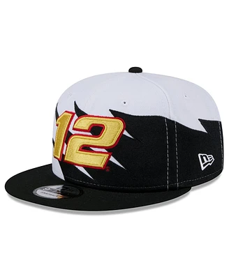 New Era Men's Black Ryan Blaney Jagged 9FIFTY Snapback Hat