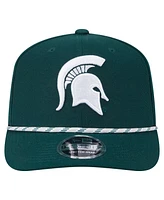 New Era Men's Green Michigan State Spartans Gameday Multi-Rope 9SEVENTY Stretch-Snap Hat