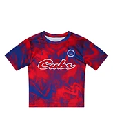 Outerstuff Preschool 2-Piece Red Chicago Cubs Hitter Infielder Set