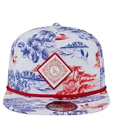 New Era Men's White St. Louis Cardinals Printed Island Golfer Snapback Hat