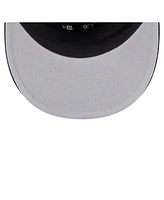 New Era Men's Black Ohio State Buckeyes Adventure Canvas Split Panel 9FIFTY Snapback Hat
