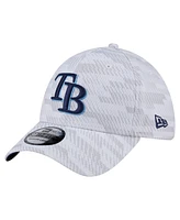 New Era Men's White Tampa Bay Rays Graded 39THIRTY Flex Hat