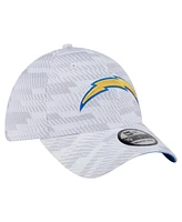 New Era Men's White Los Angeles Chargers Gameday Graded 39THIRTY Flex Hat