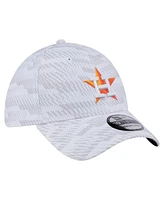 New Era Men's White Houston Astros Graded 39THIRTY Stretch Fit Hat