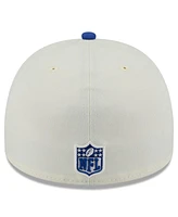 New Era Men's Cream/Royal Buffalo Bills 2025 Nfl Draft A-Frame 59FIFTY Fitted Hat