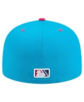 New Era Men's White Amarillo Sod Poodles Copa de la Diversion 59FIFTY Fitted Hat