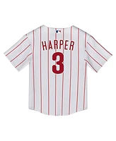 Nike Baby Boys and Girls Bryce Harper White Philadelphia Phillies Home Replica Jersey