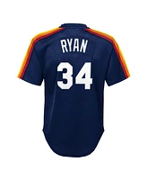 Mitchell & Ness Toddler Nolan Ryan Navy Houston Astros Throwback Mesh Batting Practice Jersey