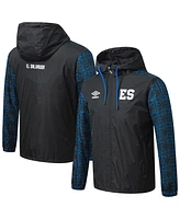 Umbro Men's Black El Salvador National Team Full-Zip Hooded Rain Jacket