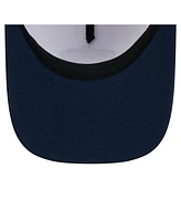 New Era Men's White/Navy New England Revolution 2025 Jersey Hook 9FORTY M-Crown Adjustable Hat