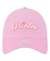 New Era Women's Pink Baltimore Orioles Mother's Day 9TWENTY Adjustable Hat