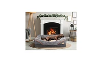 Bingopaw Luxury 2XL Warm Washable Orthopedic Pet Bed for Dogs/Cats