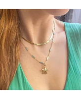 The Lovery Gold Starfish Charm 14K Gold