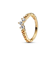 Pandora Gold-Plated Disney Beauty and Beast Rose Ring