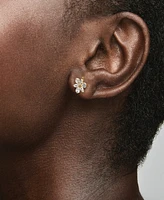 Pandora Gold-Plated Shooting Star Pave Stud Earrings