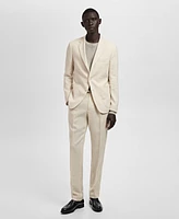 Mango Men's Salerno Linen Slim-Fit Suit Blazer
