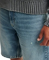 Cotton On Men's Baggy Denim Shorts