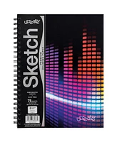 UCreate Fashion Sonic Vibes Poly Sketch Book, Pack of 3